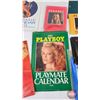 Image 4 : Vintage Playboy Calendars (12) : 1960's; 1970's; 1980's + Wink Magazine 1951