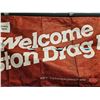 Image 3 : Large Banner "Welcome Winston Drag Fans" : Winston c.1988 : NHRA CHAMPIONSHIP DRAG RACING (41"H x 14