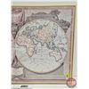 Image 4 : Framed Print : "A New Map of the World with Captain Cook's Tracks, His Discoveries and Those Of The