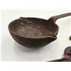 Image 10 : Cast Iron Smelting Ladles (2) & Heavy Duty Hinges (2)