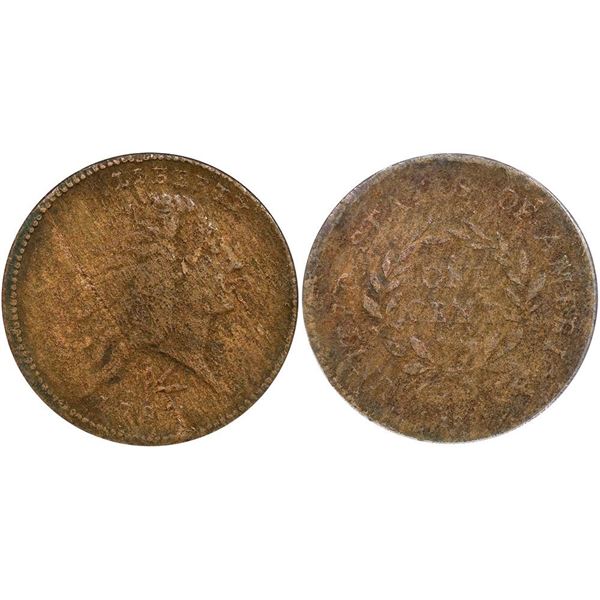 1793 S-11 R-4 ANACS F12 Details (Heavily Corroded)