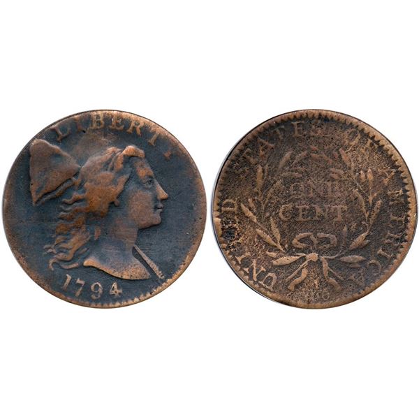 1794 S-21 R-3 ANACS VG10 Details (Corroded, Scratched, Cleaned)