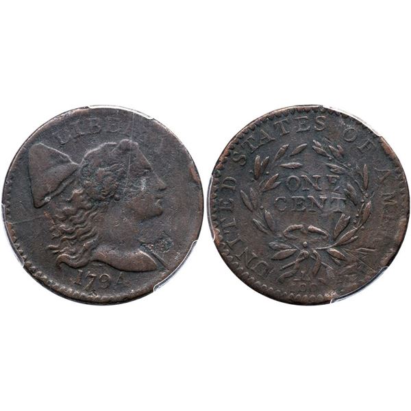 1794 S-56 R-3 PCGS VF Details (Env. Damage)