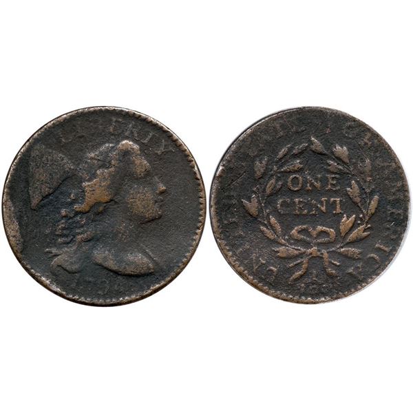 1794 S-62 R-4+ ANACS F12 Details (Corroded, Scratched)