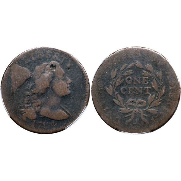 1794 S-62 R-4+ PCGS G Details (Damage)