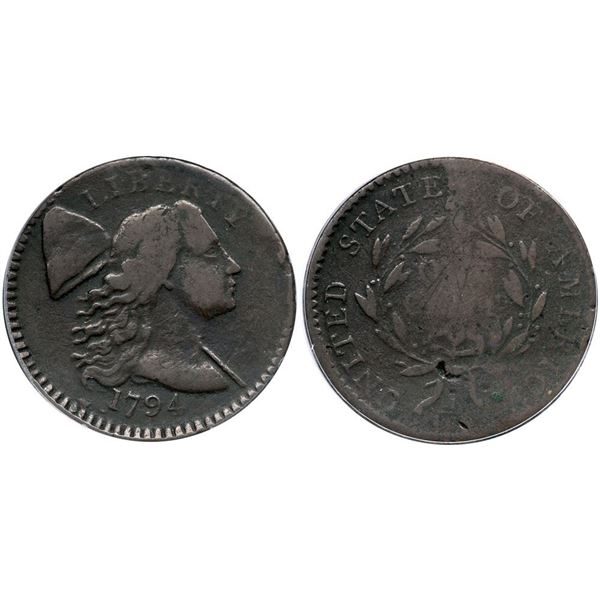 1794 S-65 R-1 ANACS F15 Details (Corroded, Scratched)