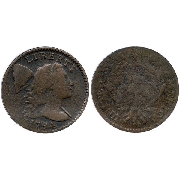1794 S-69 R-3 ANACS VG8 Details (Corroded)