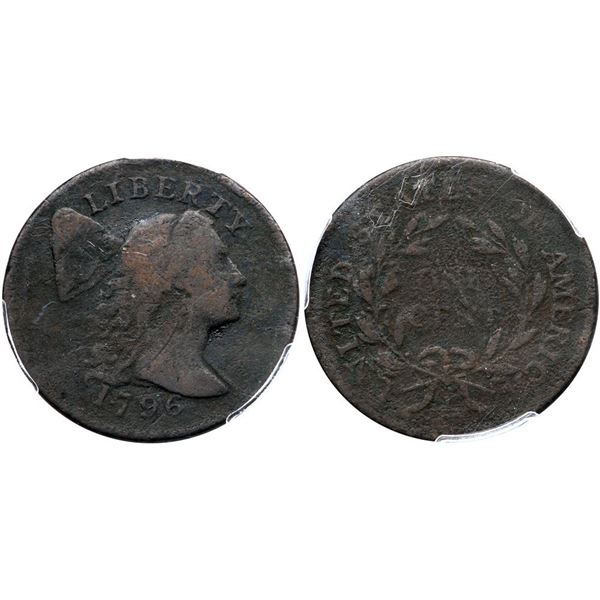 1796 S-89 R-3 PCGS G Detail (Environmental Damage)