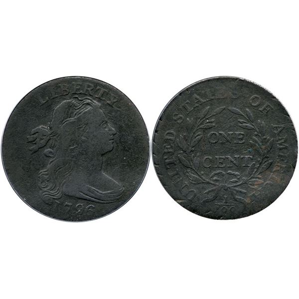 1796 S-92 R-3 ANACS VG10 Details (Corroded, Scratched)