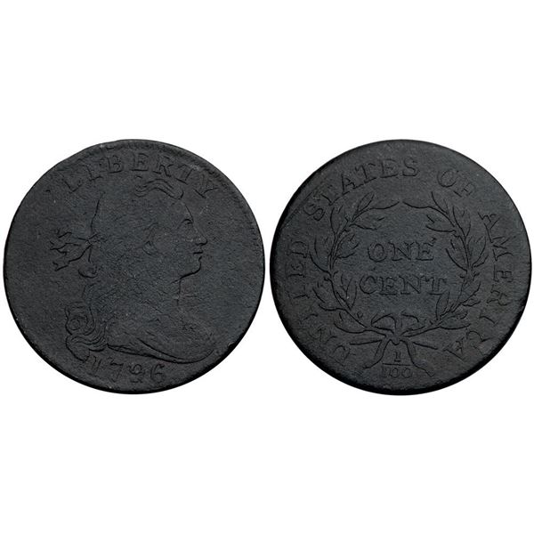 1796 S-93 R-3 Draped Bust G6