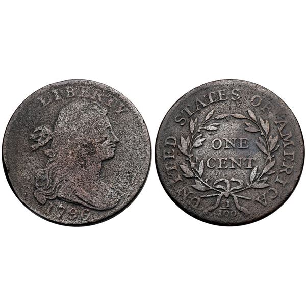 1796 S-93 R-3 Draped Bust G6
