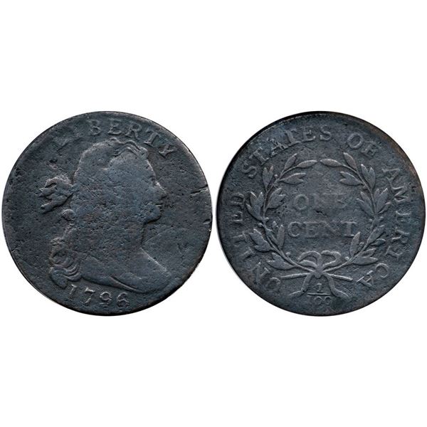 1796 S-93 R-3 ANACS G6 Details
