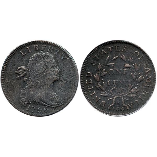1796 S-104 R-3 LIHERTY ANACS F15 Details (Corroded)