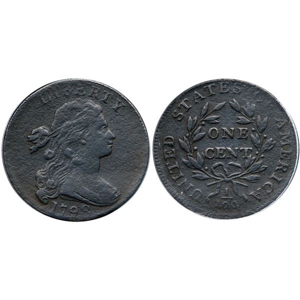 1798 S-167 R-1 ANACS VF20 Details (Corroded)