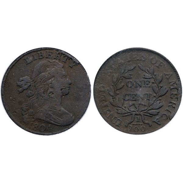 1804 S-266c R-2 PCGS Genuine (Surface Damage)