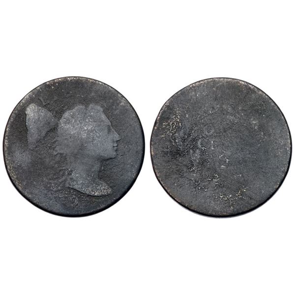 Pair of 1795 S-76b Liberty Cap Cents