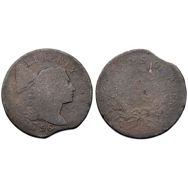 1796 S-83 R-4 Clipped Liberty Cap AG3