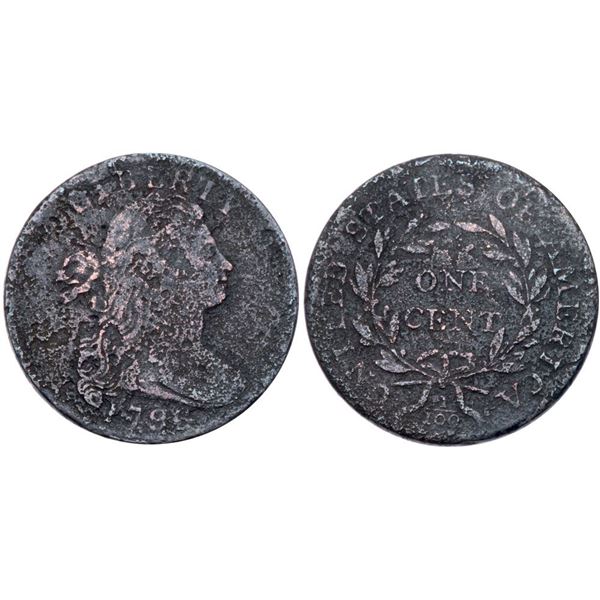 1796 S-93 R-3 Draped Bust G5
