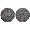 Image 1 : Pair of 1798/7 S-152 Draped Bust Cents
