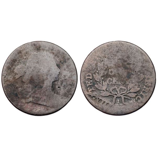 Lot of 4 1801 Draped Bust Cents