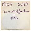 Image 4 : 1803 S-249 R-2 Mumps Obv, 100/000 G4