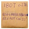 Image 9 : Trio of 1807 S-276 R-3 Draped Bust Cents