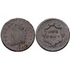 Image 1 : Pair of 1812 S-289 R-1 Classic Head Cents