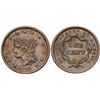 Image 1 : Pair of Petite Head Cents 1840 & 1842 Grading VF25