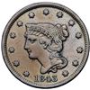 Image 11 : Group of Five 1842 & 1843 Cents grading F15
