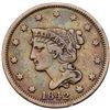 Image 5 : Group of Five 1842 & 1843 Cents grading F15
