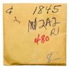 Image 13 : Group of Five 1843-1845 Cents grading F15