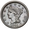 Image 2 : Trio of 1845 Cents grading VF25