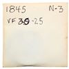 Image 4 : Quartet of 1845 Cents grading VF20