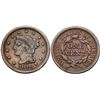 Image 1 : Pair of 1846 & 1852 Cents with Rim Cud