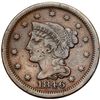 Image 2 : Pair of 1846 & 1852 Cents with Rim Cud