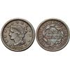 Image 1 : Group of Five 1846 & 1847 Cents grading F15