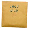 Image 4 : 1847 N-19 R1 Repunched 84 AU55