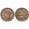 Image 1 : Group of Five 1847 Cents grading F15