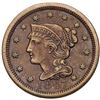 Image 2 : Trio of 1847 & 1848 Cents grading VF25