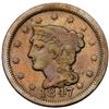 Image 2 : Quartet of 1847 & 1848 Cents, all Scarce to Rare Varieties