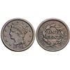 Image 1 : Group of Five 1848 Cents grading F15