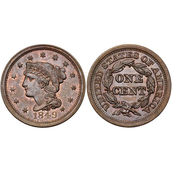 1849 N-23 R3 AU58