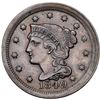 Image 2 : Pair of 1849 Cents grading EF40