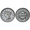 Image 1 : Pair of 1849 & 1850 Cents grading EF40