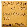 Image 7 : Pair of 1849 & 1850 Cents grading EF40