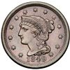 Image 2 : Pair of 1849 & 1850 Cents grading EF45