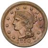 Image 5 : Pair of 1849 & 1850 Cents grading EF45