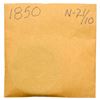 Image 13 : Group of Five 1849 to 1851 Cents grading F15