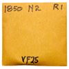 Image 4 : Trio of 1850 Cents grading VF25
