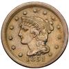 Image 7 : Quartet of 1850 & 1851 Cents grading VF20